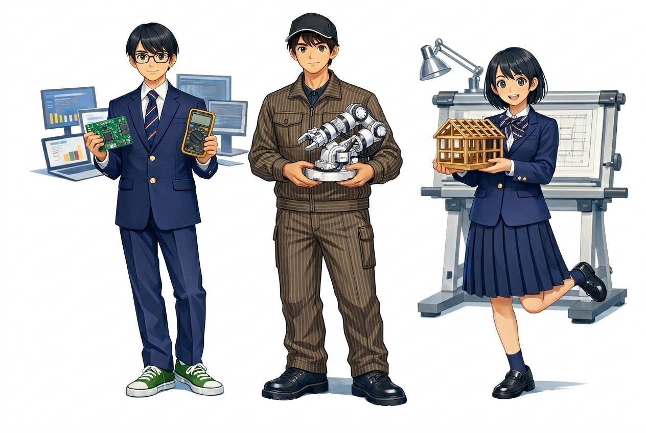 学校紹介（中学生向け） – 愛知県立愛西工科高等学校